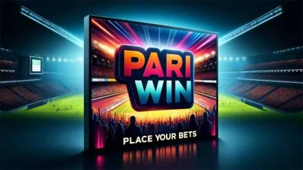 Экран с логотипом Pari Win на стадионе — официальный сайт